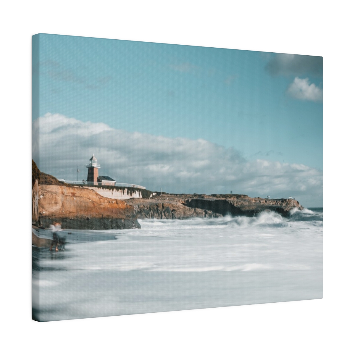 Santa Cruz California Bay with surfing museum