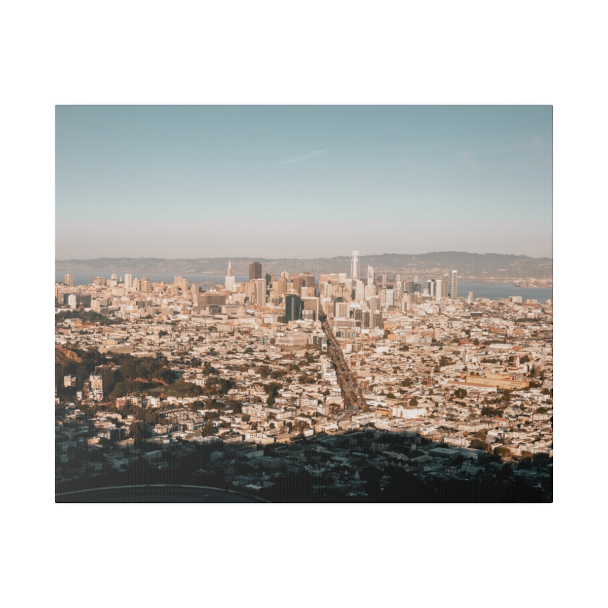 San Francisco California from Twin Peak View deck - Image 9