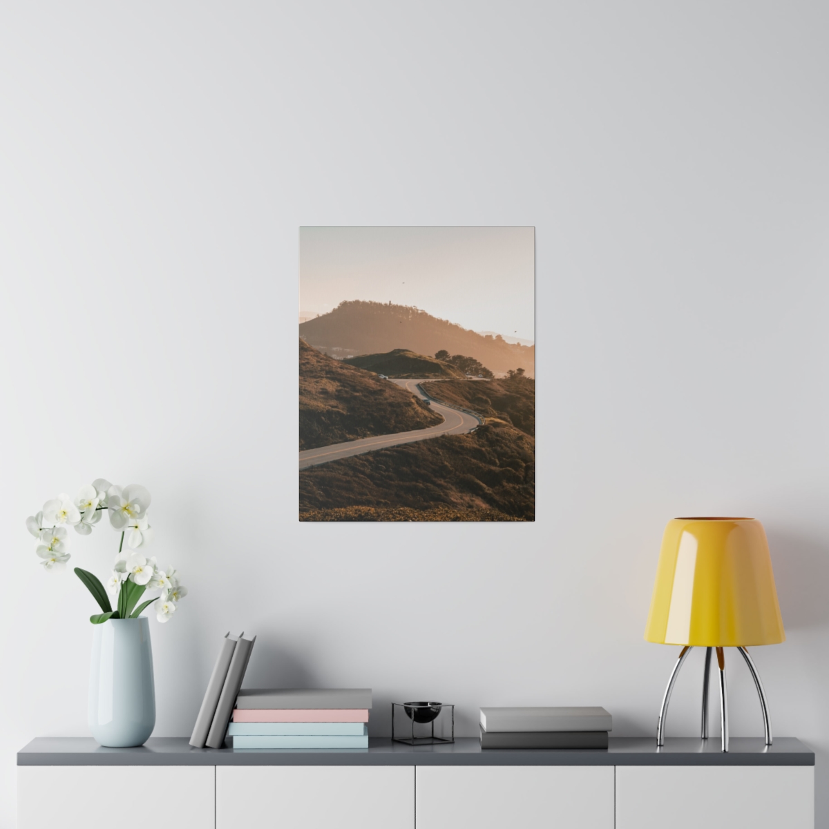 Twin Peak Road Descending in San Francisco California - Image 12