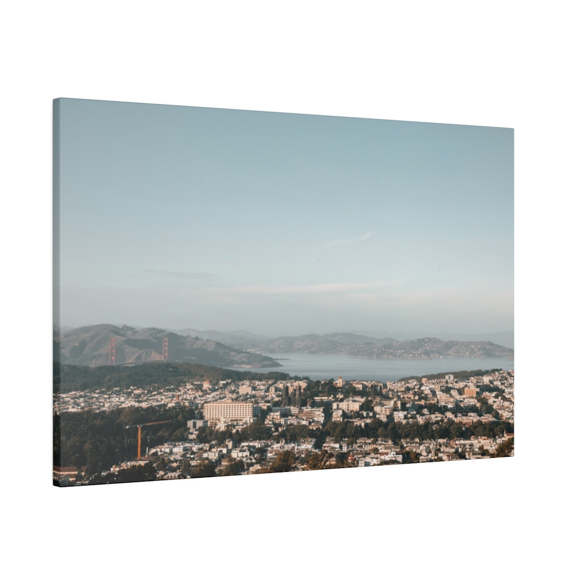 San Francisco California from Twin Peak View deck image 2